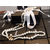 3 Double C Pearl Long Necklace