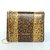 Yellow Leopard Print Leather Serpenti Snake Closure Medium Bag