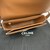 TEEN TRIOMPHE BAG IN TRIOMPHE CANVAS AND CALFSKIN TAN