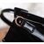 Luggage Nano Tote PM Black Patent Leather