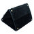 Luggage Phantom Black Suede Leather