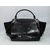 Small Trapeze Bag Crinkle Patent Black