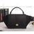 Small Trapeze Bag croco skin suede leather