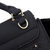 Small Trapeze Bag Black Suede