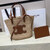 Raffia small tote