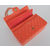 Orange Lamb Skin Leather 2.55 Classic flap bag (Gold)