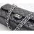 Black Lamb Skin Leather Quilting 2.55 Chain Bag (Nickel)