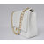 MAX White caviar leather flap bag