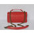 Red Caviar Leather Flap Bag