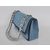 Washing denim flap bag