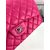 jumbo flap bag 30cm hot pink