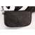 Black Lamb Skin Leather White Leather Logo Handle Bag