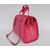 Fuchsia caviar leather handle bag