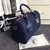 Denim handle bag