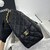 25 caviar leather  small hobo