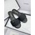 Woven leather  slippers