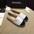 white lambskin leather espadrilles loafers