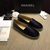 black lambskin leather espadrilles loafers