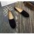 black patent leather espadrilles loafers