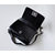 Black Leather Quilting  Mini Flap Shoulder Chain Bag