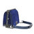 Royal Blue Velvet Should Chain Flap Bag