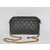 Double Zipper Closure Chain Shoulder Bag