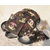 Flower pattern fabric backpack