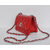 Red Patent Leather Turn Lock Chain Shoulder Bag