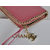 Leather metal chain edge zipper long wallet