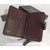 Original leather 2 folds zipper wallet