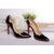 patent leather point head pump