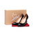 Patent leather pump