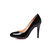 Patent leather pump