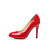 Patent leather pump