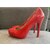 Discount Red patent leather pumps