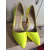 Discount Yellow Patent Leather Pump