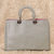 Diorissimo Gray Nappa Leather Handle Bag