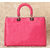 Diorissimo Pink Nappa Leather Handle Bag