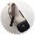 D-FENCE SADDLE BAG IN BLACK CALFSKIN