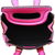 Heroine Fuchsia leather rivets handle bag