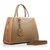 Beige Croco Leather Jours Elite It Bag