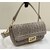 raffia Baguette bag