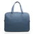 Light Blue Leather Briefcase