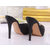 fabric platform pump slippers