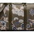 Flower pattern fabric boston bag