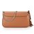 Leather flap bag