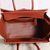 Luggage Micro Top Handle Tote Reddish Brown