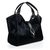 Soft Stirrup Shoulder Bag Medium Calf Hair