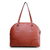 Top zipper shoulder bag