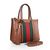 Leather tote